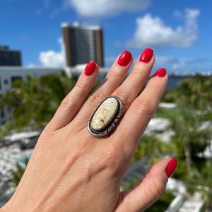 Ring sterling AL ring Boho Gyspe style 7